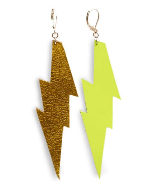 EARRING FLASH - sun neon