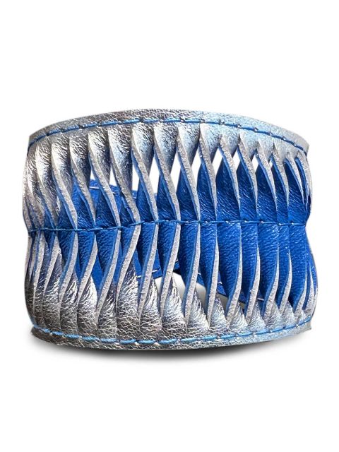 BRACELET LAMELLA - bluesilver