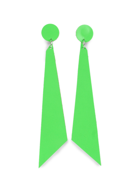 EARRING FORM - green