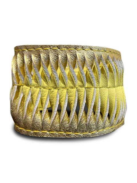 BRACELET LAMELLA - goldgelb