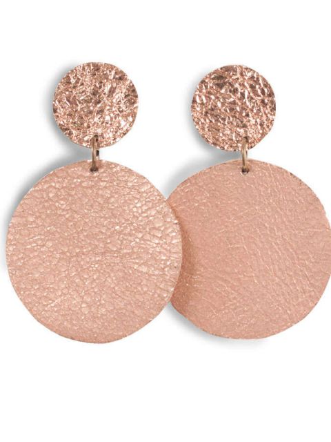 EARRING SLICES - rosé