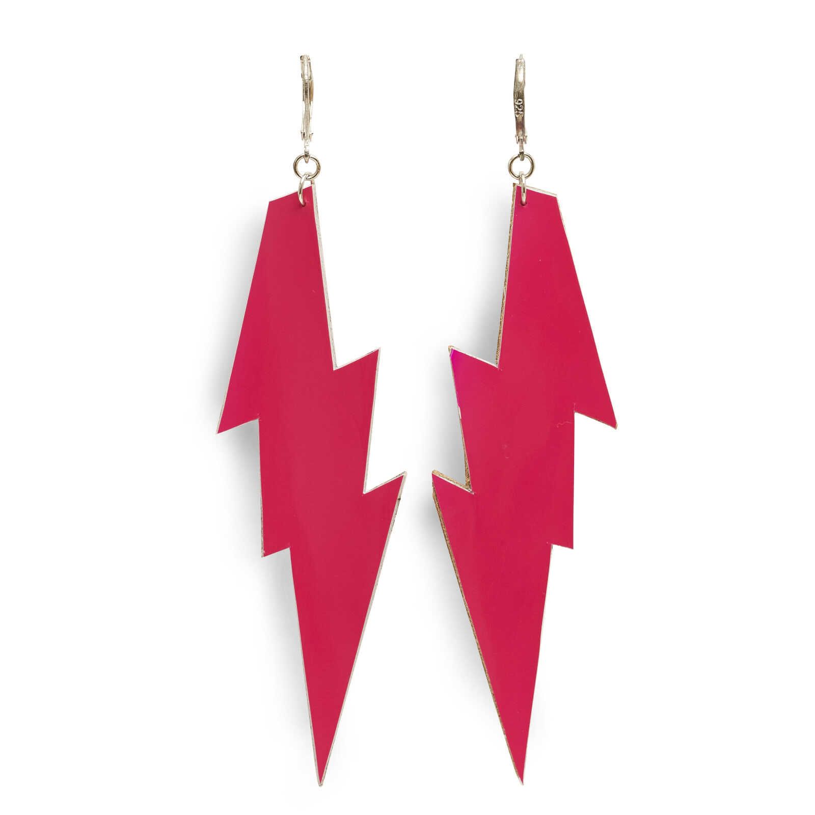 EARRING FLASH - pink gold_02