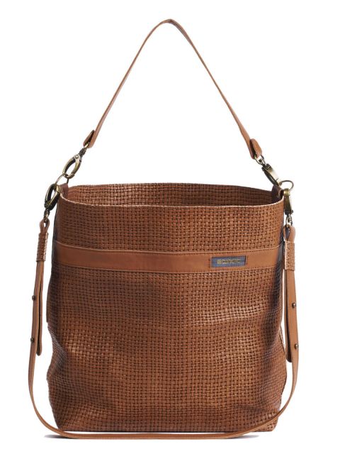 CROSSBODY BAG - oak braided - KATHRIN