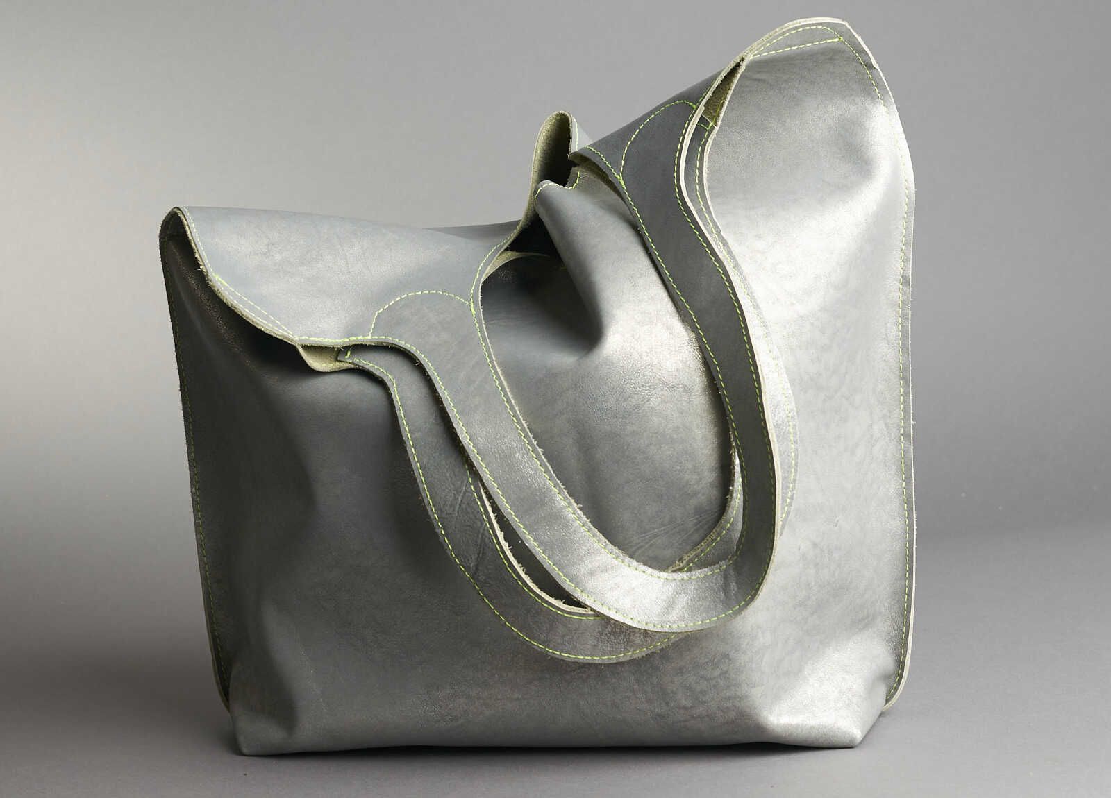 SHOPPER BAG - silver - CÉCILE_02