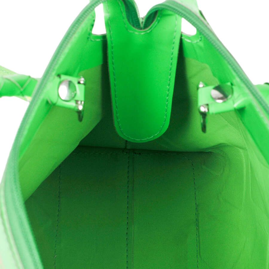 HAND BAG - neon green - INA_02