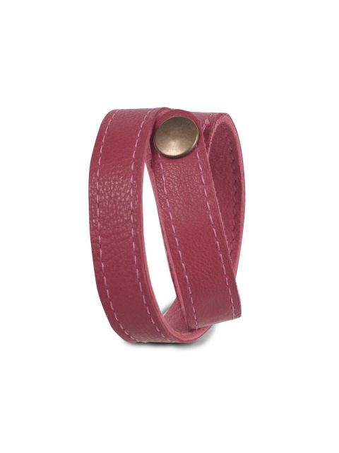 WRAP BRACELET - two fuchsia